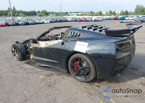 2015 Chevrolet Corvette Stingray из США, поврежденный, VIN 1G1YB2D79F5102689
